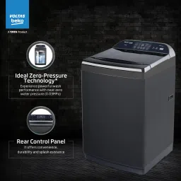 voltas beko 9 kg Fully Automatic Top Load with In-built Heater Grey image 5