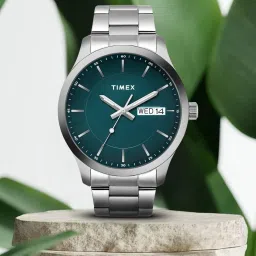 Day-Date, Green Dial Analog Watch - For Men TWEG20801-image-26