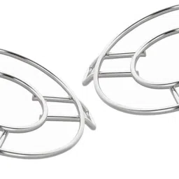 Stainless Steel Trivet Stand | Round Steamer Rack for Kitchen (Small) Stainless Steel Trivet-21