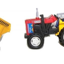 Pack of 2 Tractor with Tanker and Dumper Truck-image-32