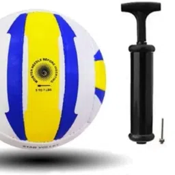 volley ball with air pump Volleyball - Size: 4-image-84