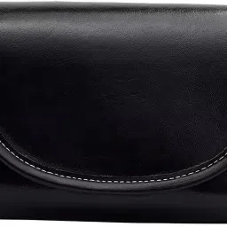 Women Black Messenger Bag-image-9