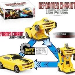 New_Car To Robert Converting Transformer Toy For Kids (Multicolor)-image-10