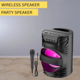 FRONY LZ (PORTABLE WIRELESS SPEAKER) Upto 6H Playtime & FM Radio Powerful SoundB44 15 W Bluetooth Laptop/Desktop Speaker-image-94