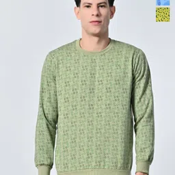 BAESD Men Pack Of Three Printed Pullover Full Sleeve Sweatshirts-image-91