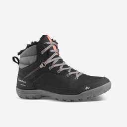 Women Mid Ankle Winter Shoes with Waterproofing Black - SH100-image-4