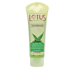 Lotus Herbals Sustainable NeemClove Purifying Face Wash 120 g-50