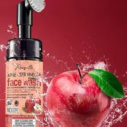 Ronzille Maroon Apple Cider Vinegar Foaming Face Wash 150ml-17