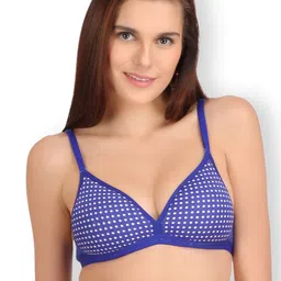 SELFCARE Polka Dot Bra Half Coverage Lightly Padded image 1