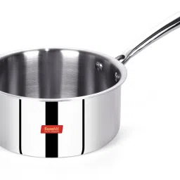 Cook Smart TriPly Steel-Aluminium-Steel - 3 Layers SaucePan-2.3 Ltr -18Cm Sauce Pan 18 cm diameter 2.3 L capacity-picture-11