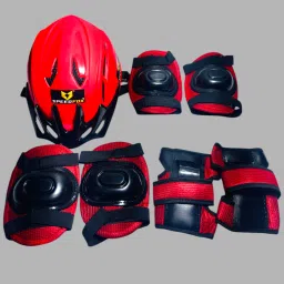 Kids Safety Protective Guard Kit, Head,Knee,Elbow & Palm Guard 3-7Yr Skating Kit Cycling Kit-image-70