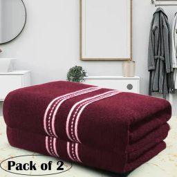 Cotton 300 GSM Bath Towel-image-68