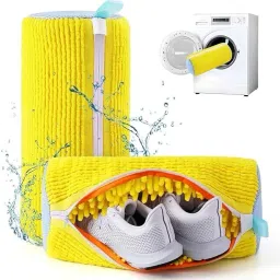 Shoe Washing Machine Bag Laundry Shoes Bag for Washer and Dryer Laundry Trolley-image-11