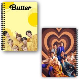 BTS Kpop Notebook A5 Diary Unruled 150 Pages-image-14