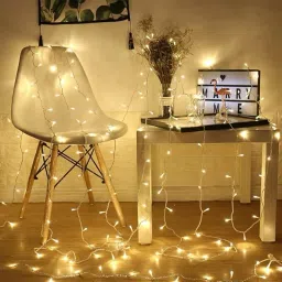 perikam 40 LEDs 11.5 m Yellow, White Steady String Rice Lights image 3