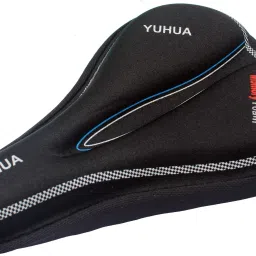 Yuhua Heavy Special Black Designing Gel Silicone Cycle Cushion Pad Confort Bicycle Seat Cover, Saddle Cover Free Size-21