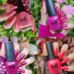 MI FASHION Ultra High Glass HD 3D Shine Long Lasting Nail Polish 60ml-image-0