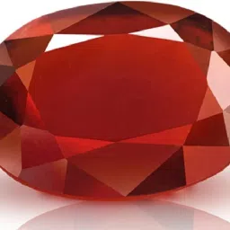 7.00 Ratti Natural Gomed Gemstone for Men and Women Lab Certified Stone Garnet Ring-image-14