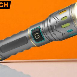 X459 LED Torch for Outdoor – Long Distance, Rechargeable, Durable Design Torch-image-1