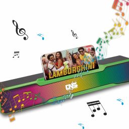 Daily Needs Shop Rechargeable Wireless Speaker Soundbar With RGB Light 7Hrs Playtime Aux/TF card 10 W Bluetooth Soundbar-image-62