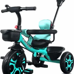 Thunder Plug N Play Kids/Baby Tricycle with Safety Guard Rail and Parental Control with Seat Belt for 12 Months to 48 Months Boys/Girls/Carrying Tricycle-10
