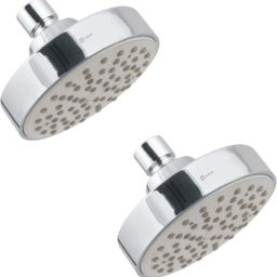 4 Inches Round Overhead Shower, 2 Pieces Fixed Mount-31