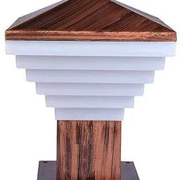 Metal and PVC GateLight,Pillar Light,Outdoor Lights,Gate Light (Antique) Gate Light Outdoor Lamp-6