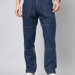 STUDIO NEXX Men Relaxed Fit Clean Look Jeans-image-63