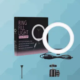 BITWEAVE 10-Inch Ring Light with Mount for Online Video Use Ring Flash-image-7
