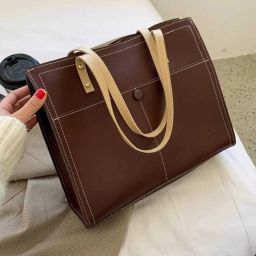 Brown Women Shoulder Bag Handbag-image-6
