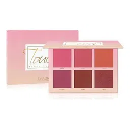 SUNISA 6 Colors Cheek Touch High Quality Blush Palette - 80 g -Damsel-8