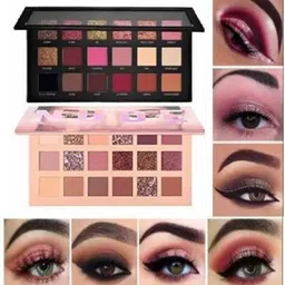SUNISA Nude & Rose Gold Eye Shadow Palette - The Rose Gold Edition-81