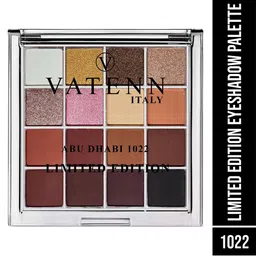 VATENN ITALY 16 Color Intense Pigmentation Eyeshadow Pallete - 9 g - Abu Dhabi - 1022-27