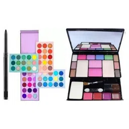 SUNISA 4in1 Board Eyeshadow, Kajal Makeup Palette -6171-34