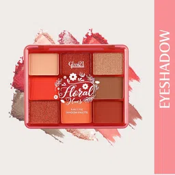 GLAM21 Floral Hues Eyeshadow Palette - 7.2g - Daisy - 02-9