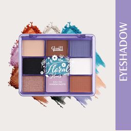 GLAM21 Floral Hues Eyeshadow Palette - 7.2g - Orchid 01-12