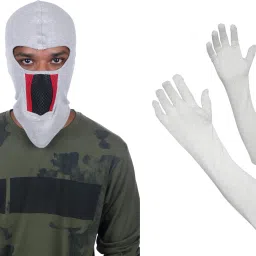 1Pc Mask and 1Pair Gloves Combo-image-5