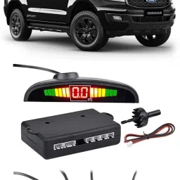 EB127 Black Car Reverse Parking Sensor with LED Display 4 Sensor E127 Parking Sensor-image-9