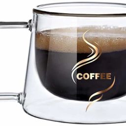 Double Wall Glass Glass Coffee Mug-image-69