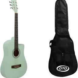 oto RJ-OT-2038-GRN Semi-acoustic Guitar Linden Wood Rosewood Right Hand Orientation-picture-46
