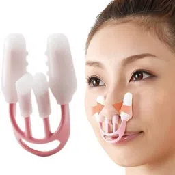 age care Nose Clipper Correction Lifting Shaping Silicone nose up Clip +Magic Nose Up Lifting Shaping Bridge Nose Corrector Nose Shaper image 3
