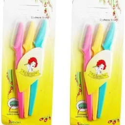 Reusable washable face/eyebrow/upper lips razor trimmer, Men & Women (Pack of 3)-image-38