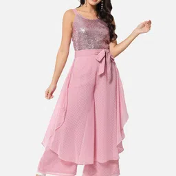 ALL WAYS YOU Sequinned Embellished Culotte Jumpsuit-picture-41