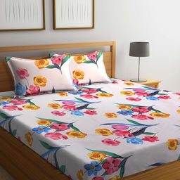Arrabi Unisex Multi Bedsheets-73