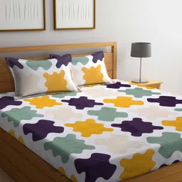 Arrabi Unisex Multi Bedsheets-52