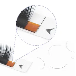 NAGARAKU Individual Black 16 Lines Super Soft Eyelash Extensions - Curl C image 5