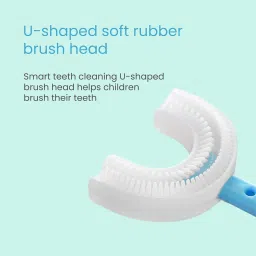yos trendz Baby Comfort Combo with U Shape Brush & Cap MItten Set - Silicon material image 5