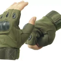 Half Finger Hand Gloves for Bike Riding, Sports, Cycling, Travelling, Camping Gym & Fitness Gloves-image-16