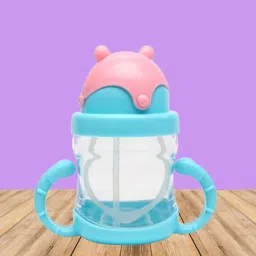 Baby Unbreakable Learning Sipper Cup Twin Handles Sipper Bottle Dust-Proof-image-15