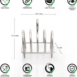 urban snackers 6126 4 Slice Toast Rack image 3